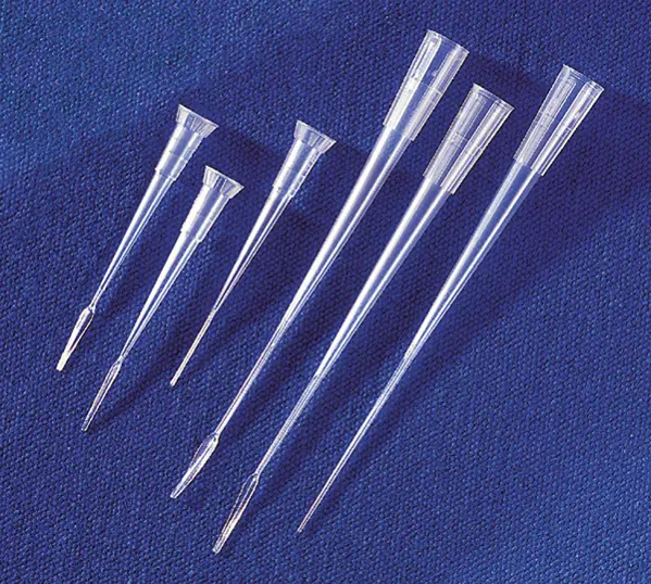 Puntale capillare sterile Multiflex e Miniflex per gel con rack da 200 Mµlti
