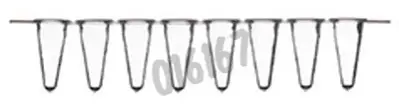 Strip da 8 microtubi Low Profile naturale ABgene